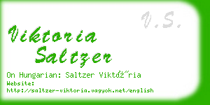 viktoria saltzer business card